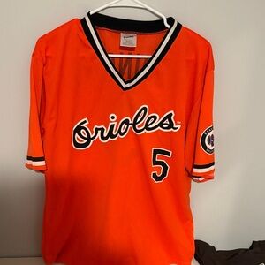 Orioles BROOKS ROBINSON Orange Jersey with Black Trim